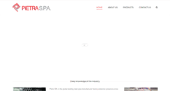 Desktop Screenshot of pietraspa.com